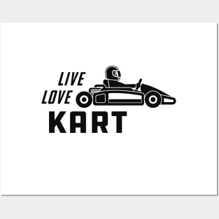 Kart - Live love Kart Posters and Art